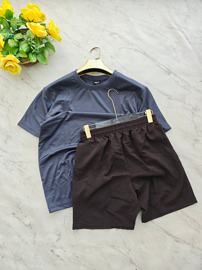 2 in 1 Combo Dry fit tshirt + Shorts buy @250 rs only