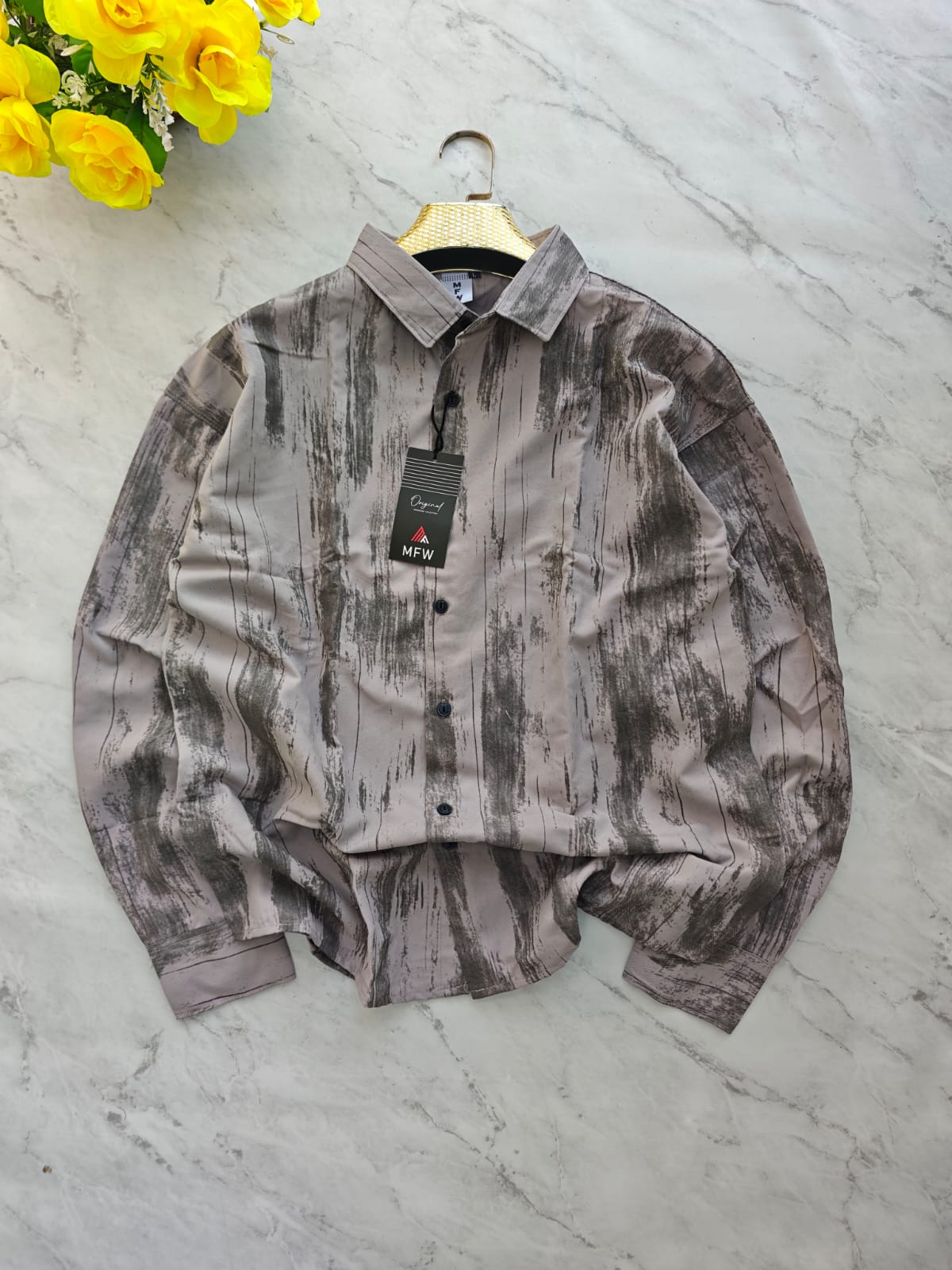 MFW Abstract printed shirts Single pcs @299 and Buy 4 pcs combo @999