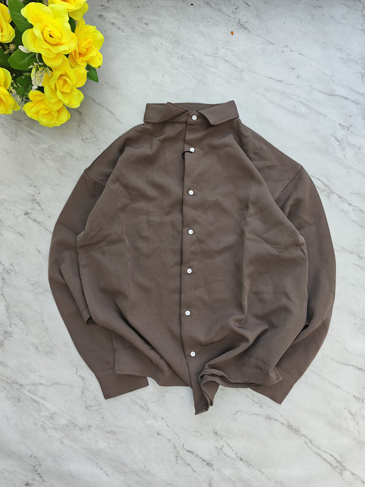 MFW Back printed Shirts single pcs @350 and Buy 3 pc combo @999 (Dark brown)