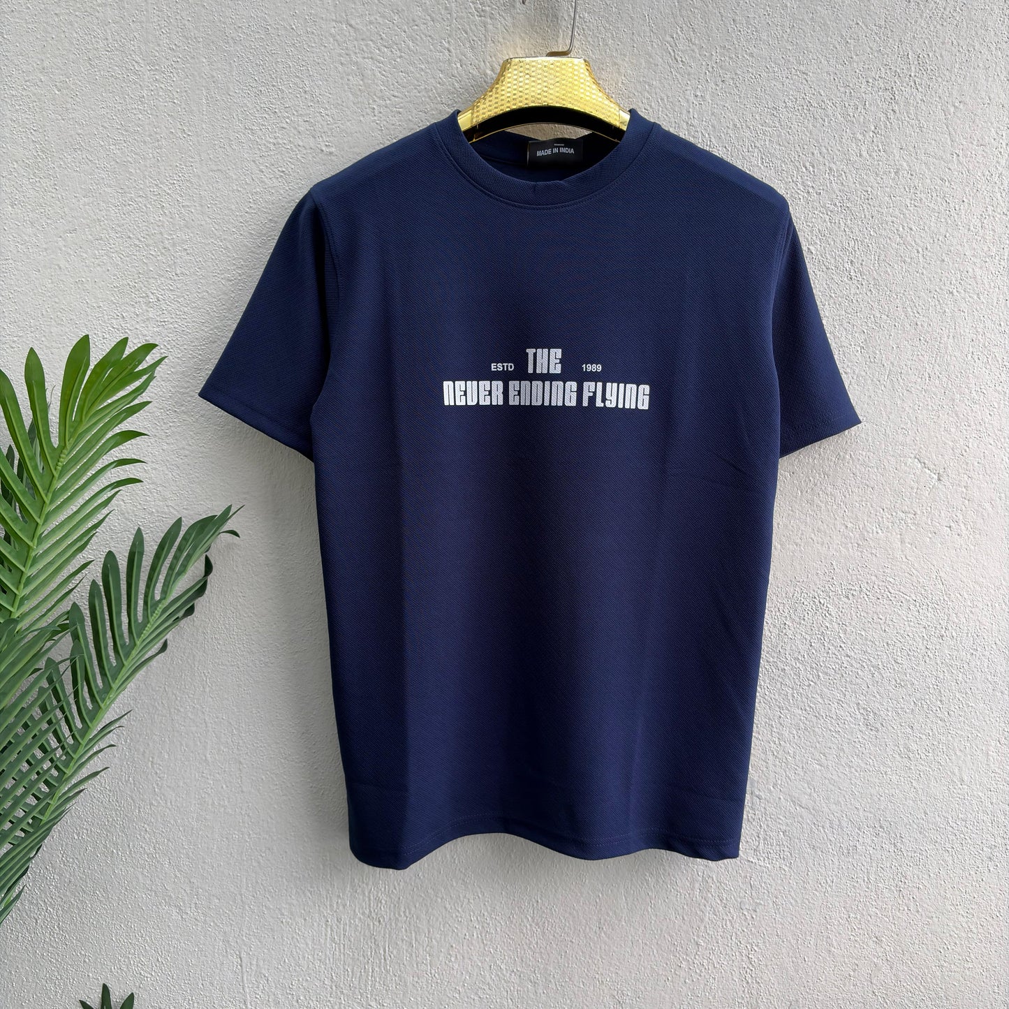 Half sleeve Round neck Front and back Printed Tshirt 1 pc @199 and 3 pcs @ 499