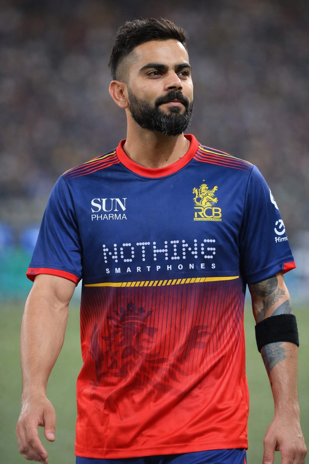Round neck Half sleeve RCB ipl jersey buy @200 rs only