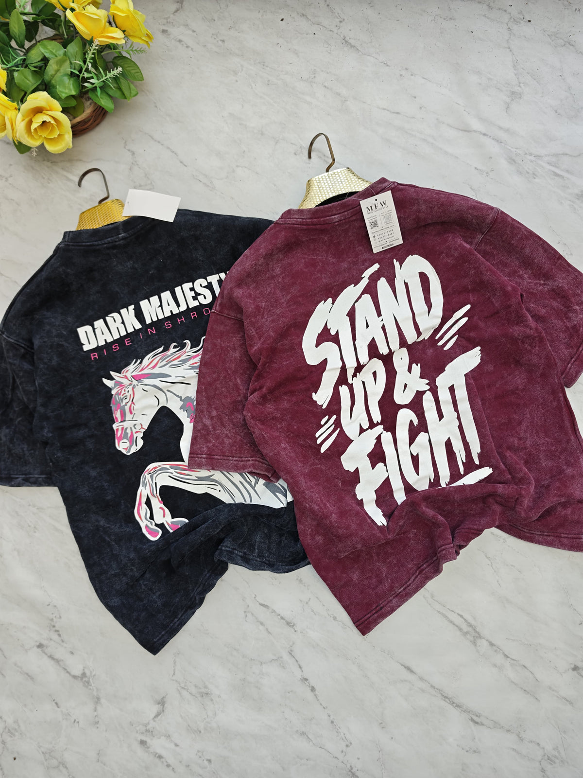 3 in 1 combo buy 3 pcs Random design Acid wash tshirts buy 500 only(Read description before ordering)