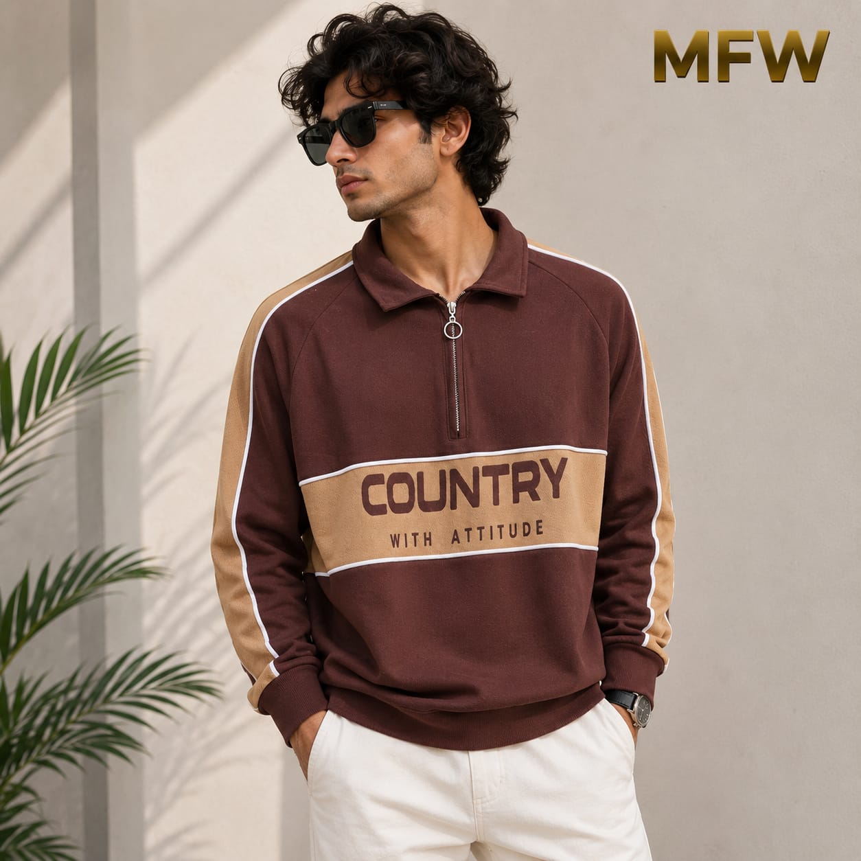 Men's korean Collar premium old money Zipper Full sleeve tshirts@249 (Fabric Reference – Please Read Description)