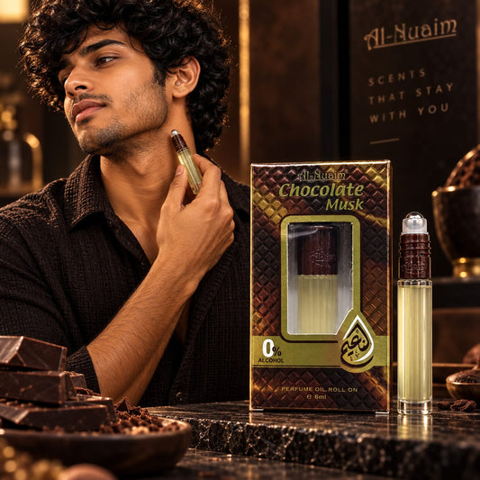 Chocolate musk Alcohol Free attar perfume