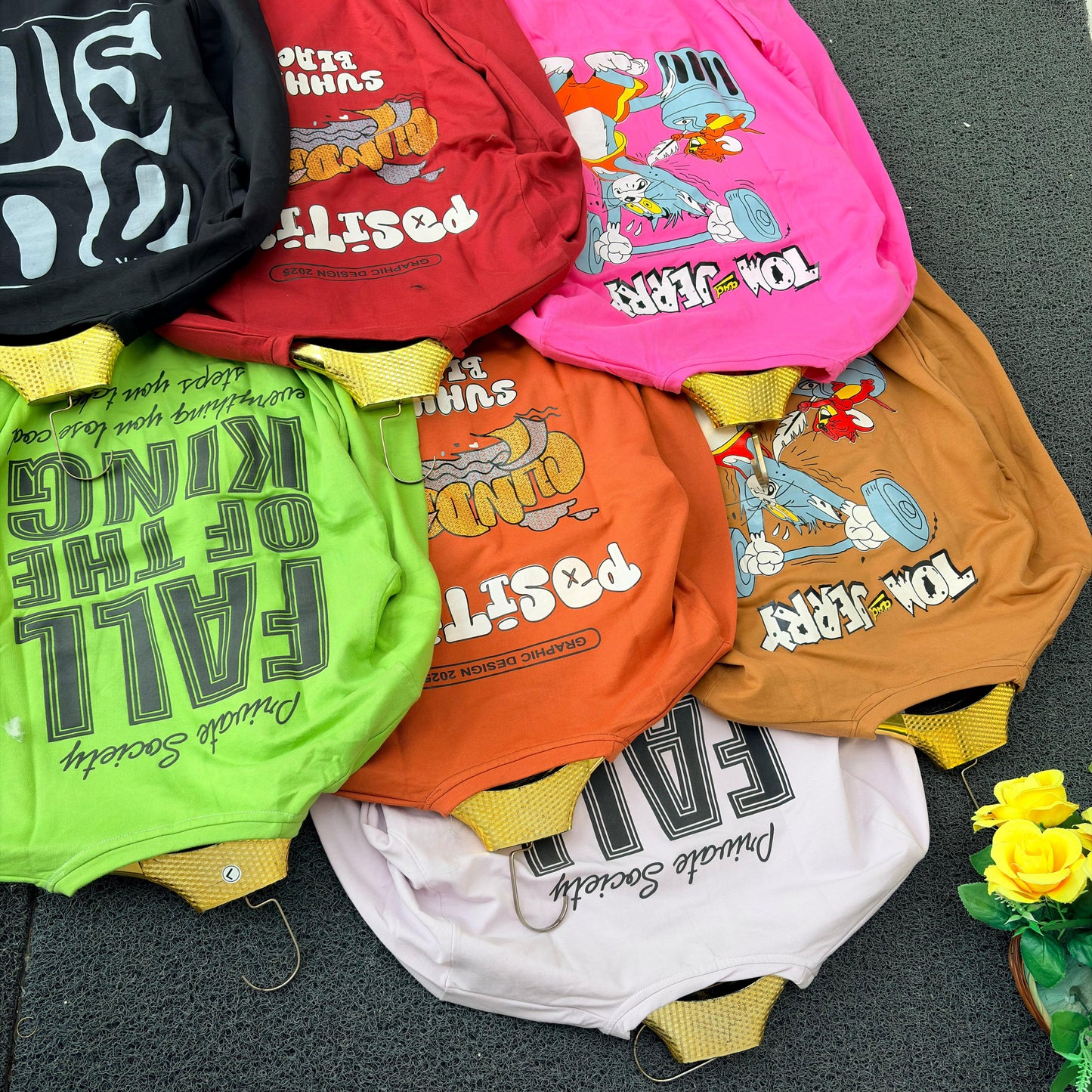 3 in 1 combo buy 3 pcs Random design printed full sleeve tshirt buy 500 only