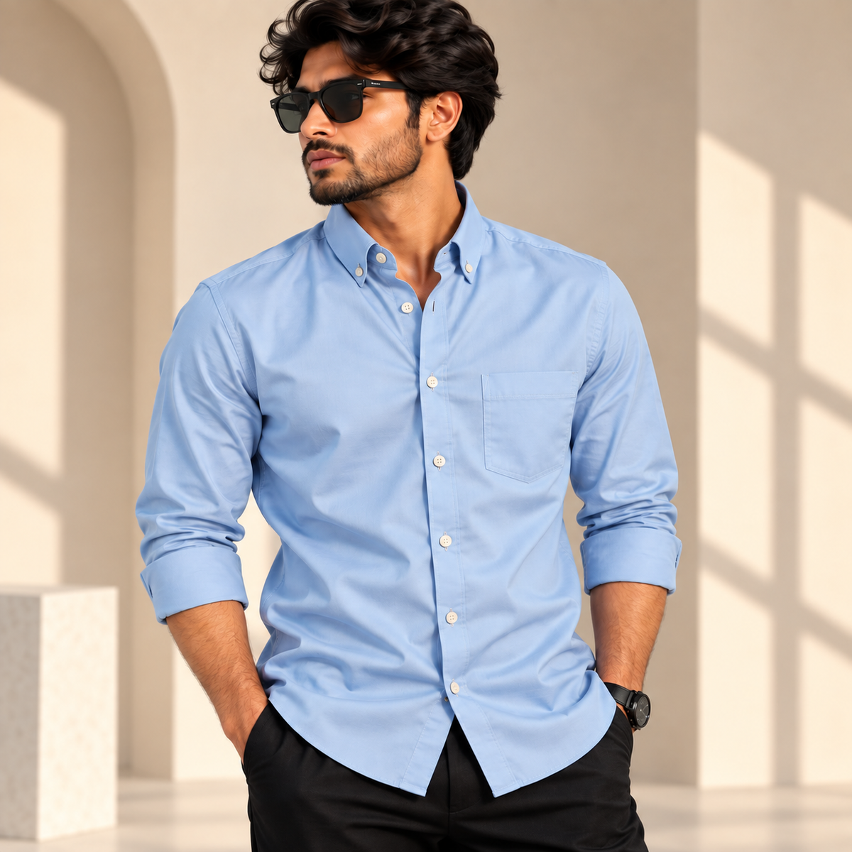 shirts Single pcs @299 and Buy 4 pcs combo @999 (LIGHT SANDAL)