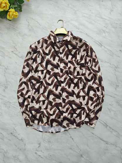 MFW Full sleeve viscose printed shirts Single pcs @299 and Buy 4 pcs combo @999