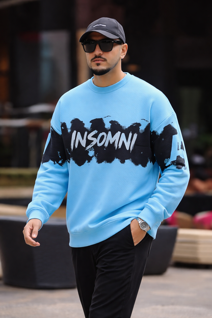 Full sleeve round neck tshirt buy @250 rs only (Blue)