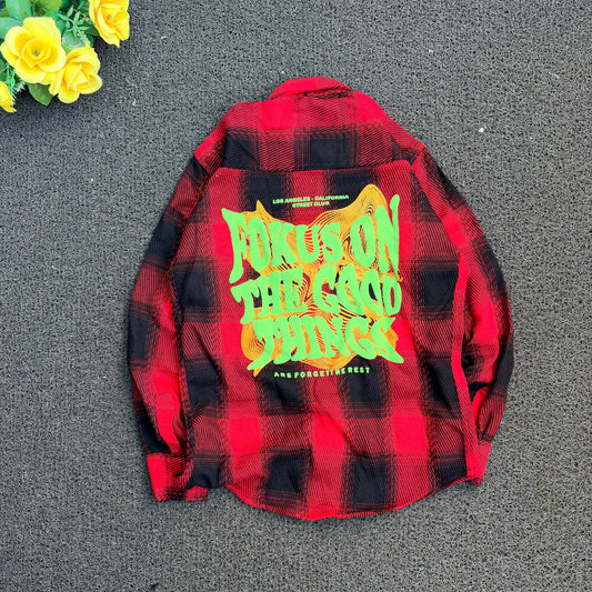 Men's Double pocket  baggy Back printed shirt single pcs @350 and Buy 3 pc combo @999