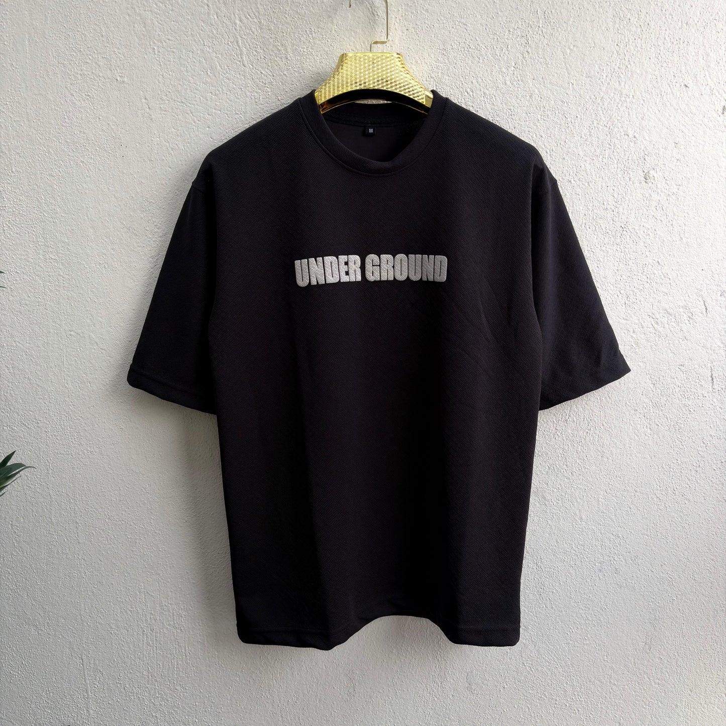 Round neck Front and back print droup shoulder Tshirt 1 pc @199 and 3 pcs @ 499