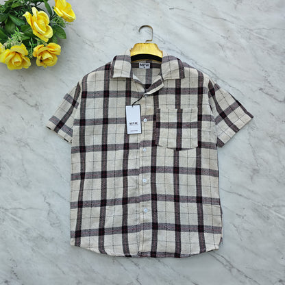 Mfw Cuban collar half sleeve shirts buy 3 pcs @499 and 1 pcs @199