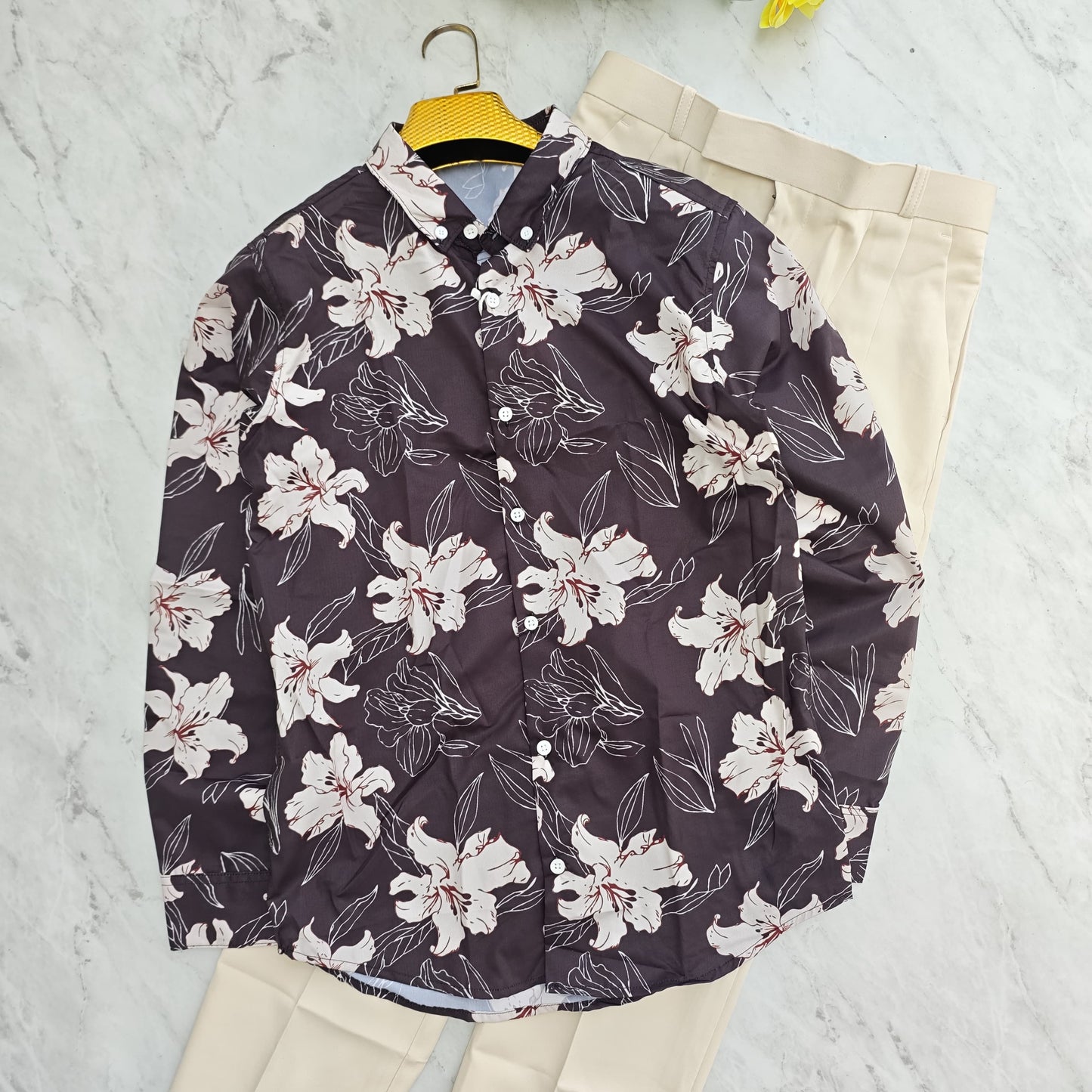 2 in 1 combo viscose printed shirts +  pants combo buy @600 rs only