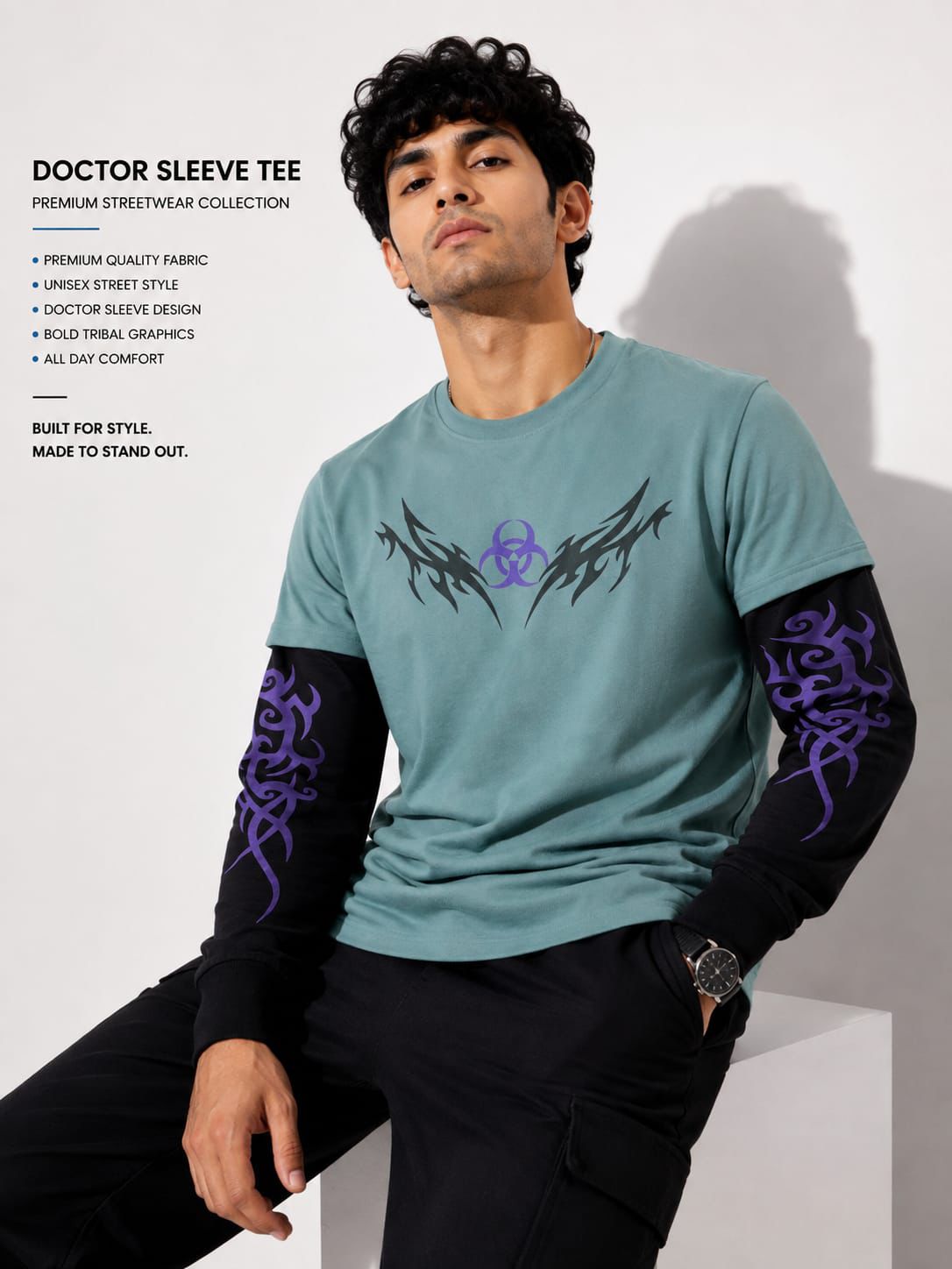 MFW round neck Dr sleeve full sleeve Tshirt 1 pc @199 and 3 pcs @ 499