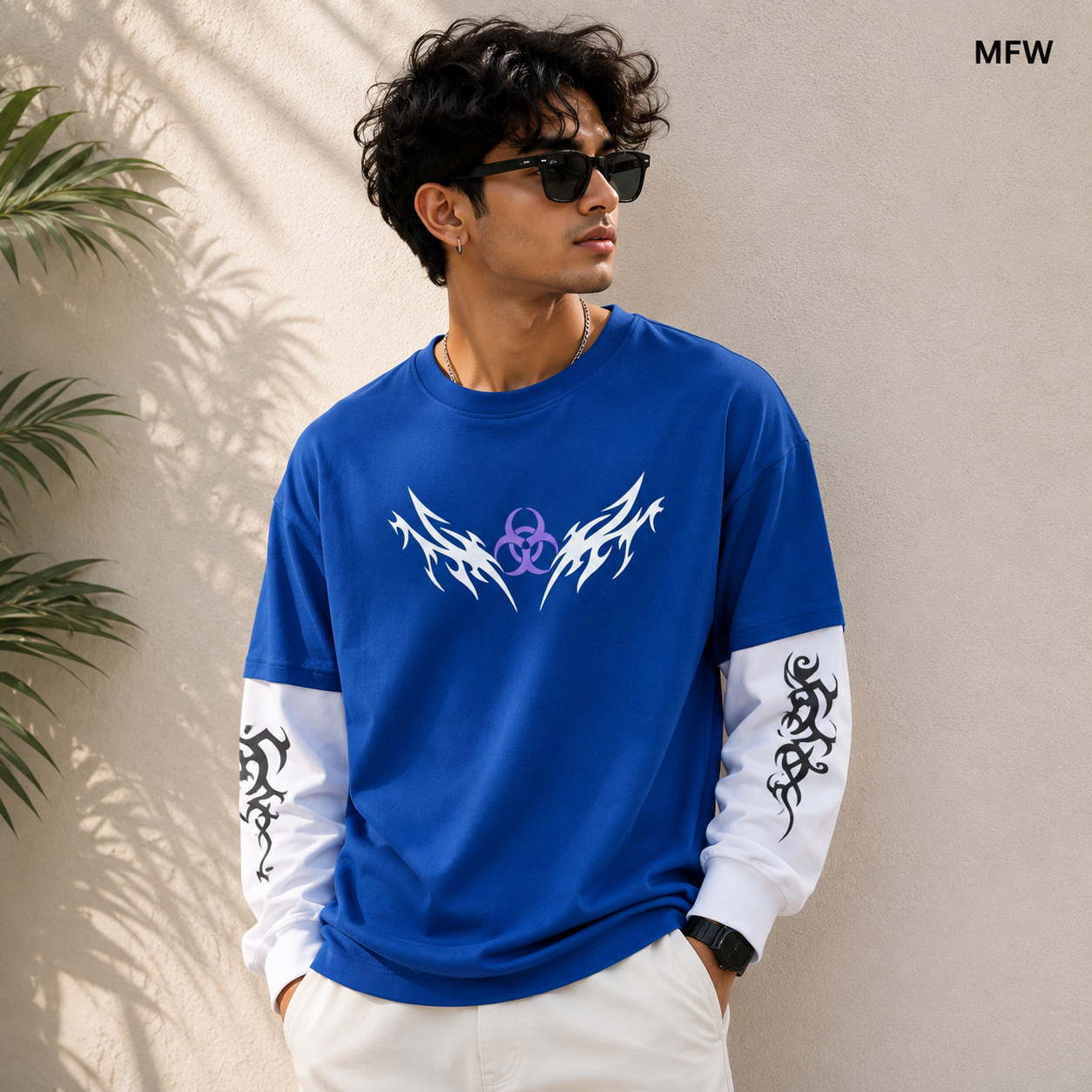 MFW round neck Dr sleeve full sleeve Tshirt 1 pc @199 and 3 pcs @ 499