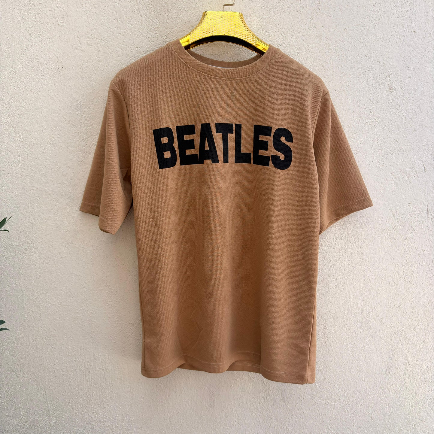 Round neck Front and back print drop shoulder Tshirt 1 pc @199 and 3 pcs @ 499(Beatles Design)