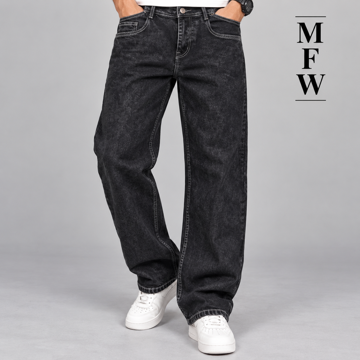 MFW Semi Baggy jeans pants buy@350 rs only