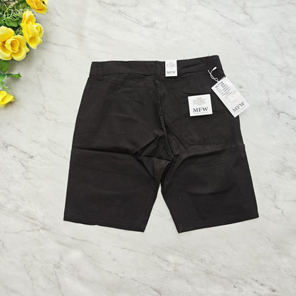 MFW cotton shorts buy @300 rs only (Black)