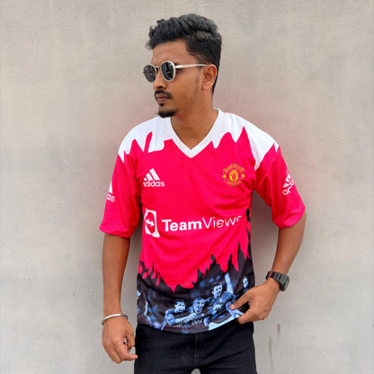 V Neck Drop shoulder Football jersey buy 3 pcs @499 and 1 pcs @199