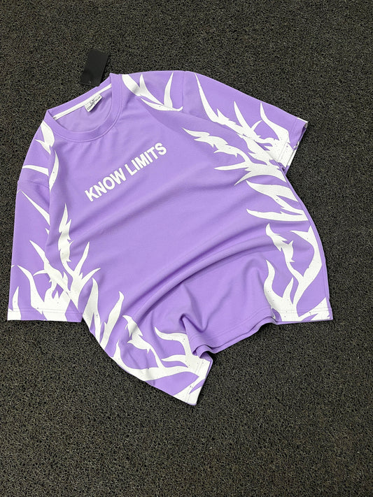 Round neck Front and back Printed droup shoulder Tshirt 1 pc @199 and 3 pcs @ 499