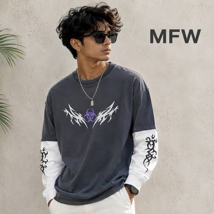 MFW round neck Dr sleeve full sleeve Tshirt 1 pc @199 and 3 pcs @ 499