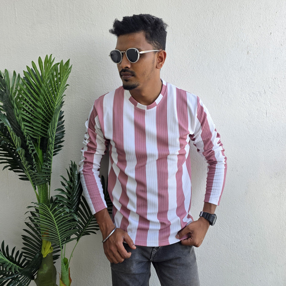 Round neck Full sleeve  Tshirt 1 pc @199 and 3 pcs @ 499