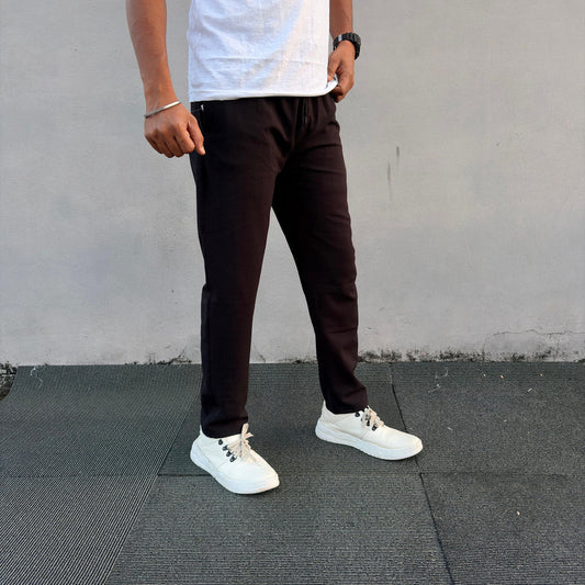 Popcorn track pants buy 3 pcs @499( Black colour)