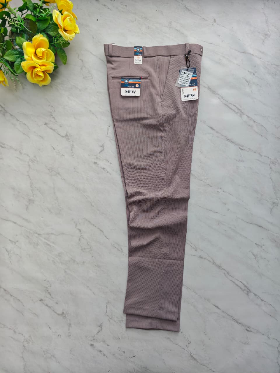 MFW peanut fabric polo fit pants buy @350 rs only