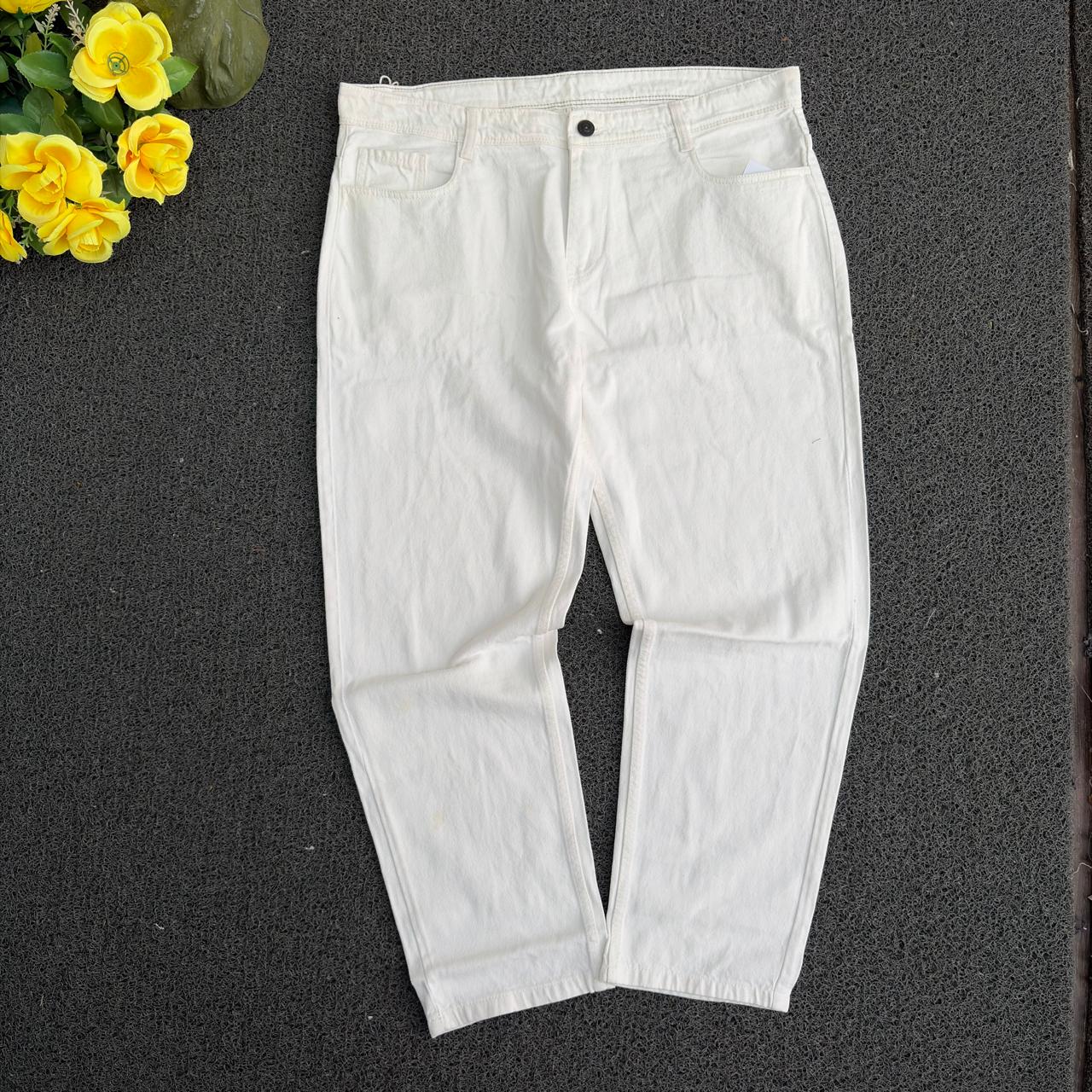 MFW Big size plain mom fit jeans @450