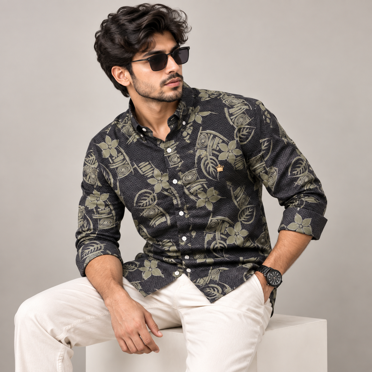 MFW Old money type Rayon printed shirts Single pcs @299 and Buy 4 pcs combo @999[PS-10]