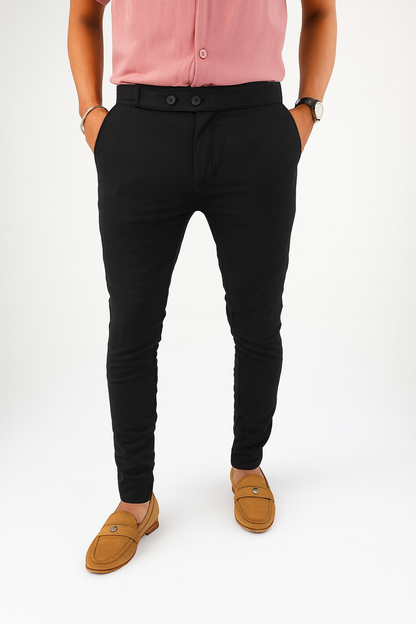 Lycra formal pant buy 4 pcs combo @999 (black color)