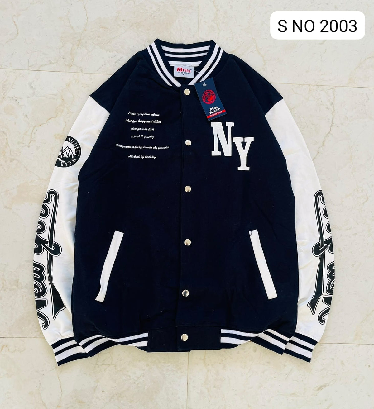 Men's Loop Knit Raising Jacket buy @450 rs only[Blue]