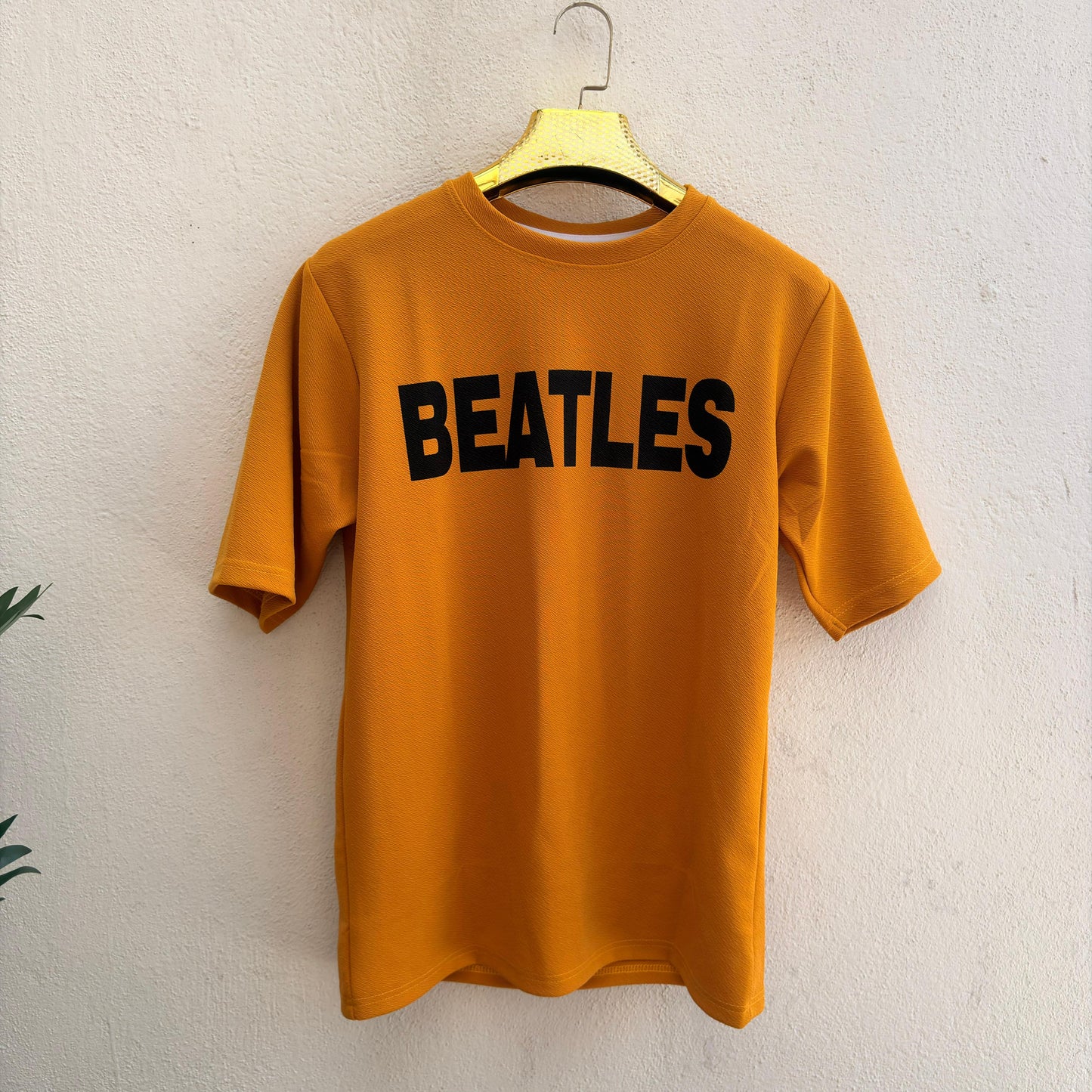 Round neck Front and back print drop shoulder Tshirt 1 pc @199 and 3 pcs @ 499(Beatles Design)