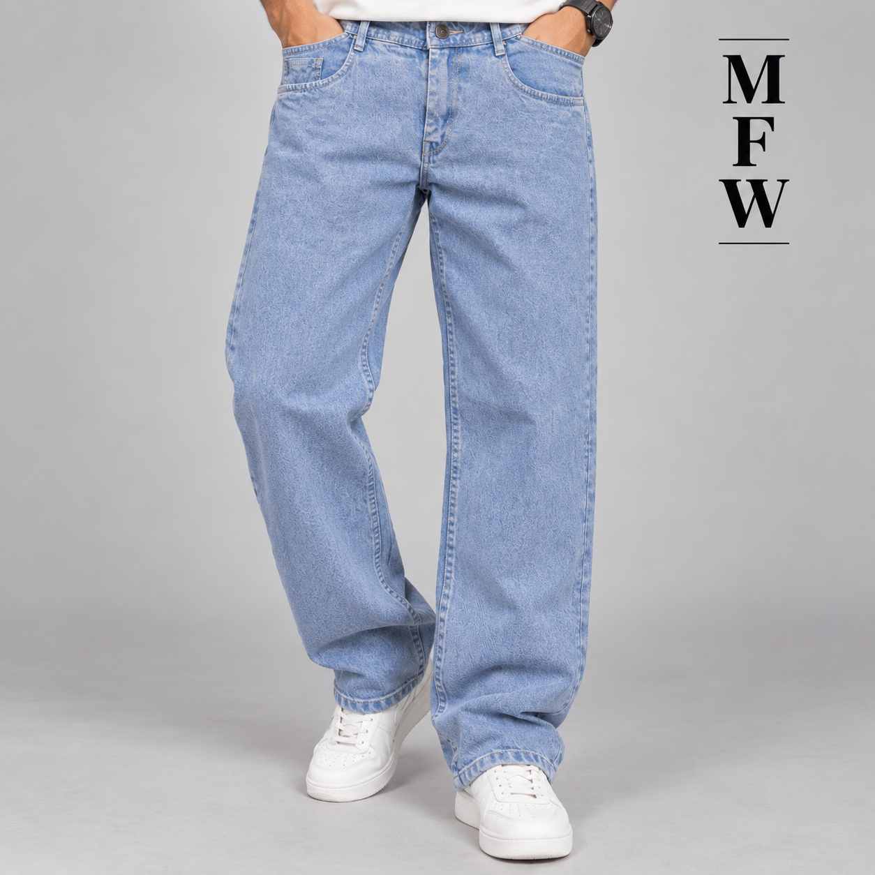 MFW Semi Baggy jeans pants buy@350 rs only
