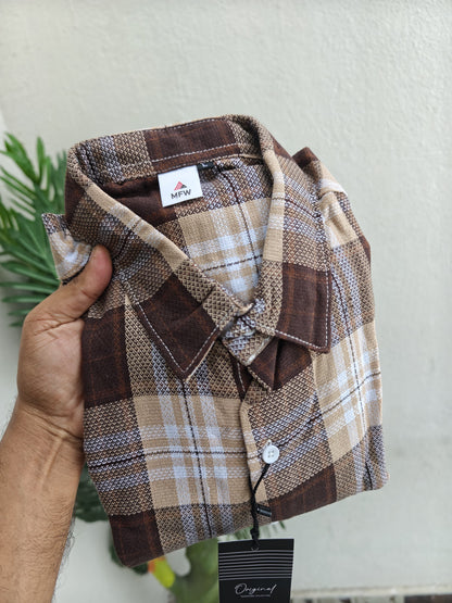 MFW Grindal fabric full sleeve shirts Single pcs @299 and Buy 4 pcs combo @999