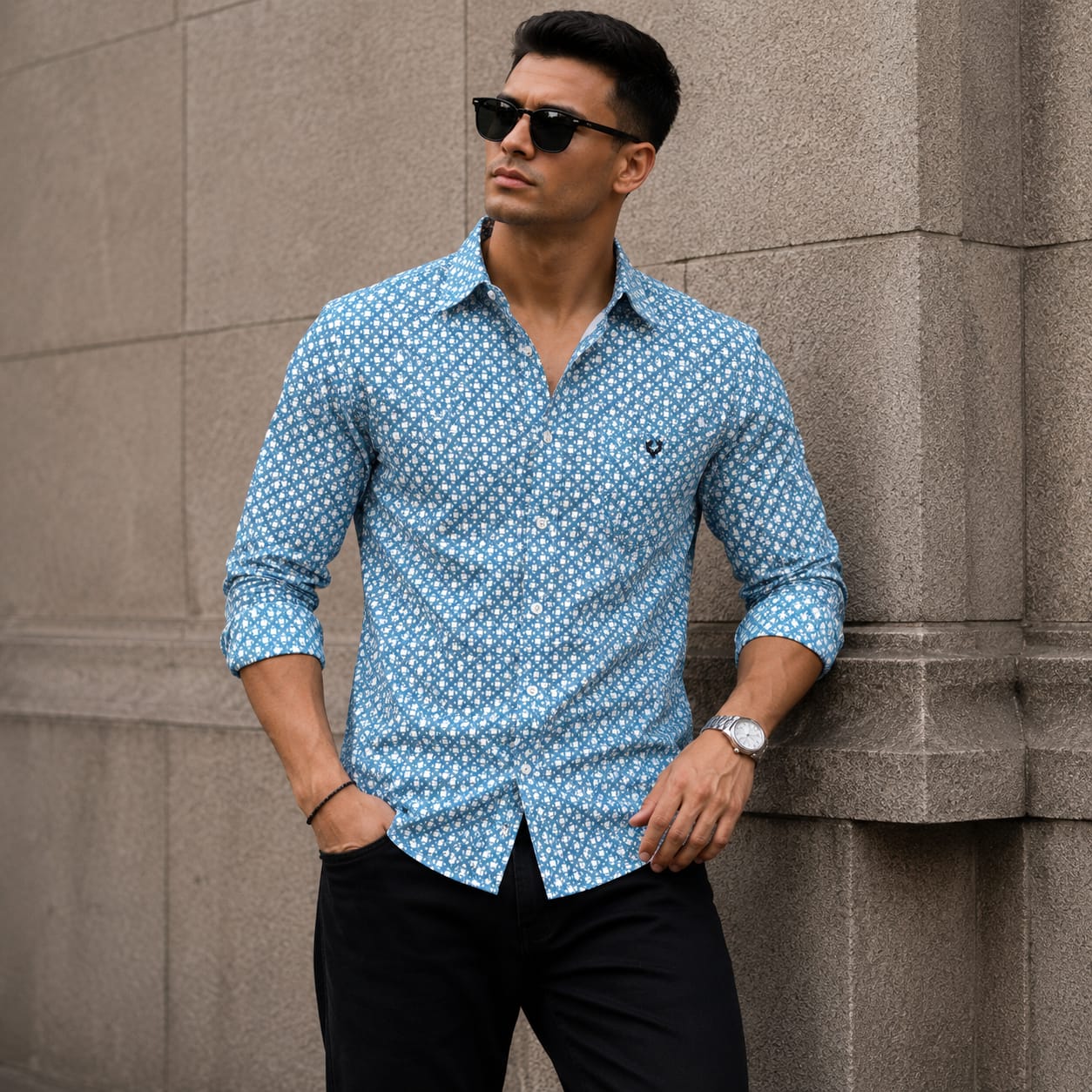 Mfw full sleeve laffer cotton shirts buy @200 rs only
