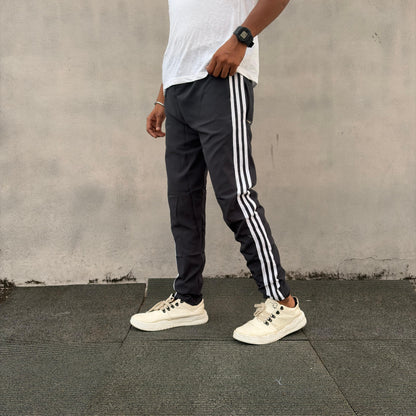 NS 3 Line paper track pants buy 3 pcs @499 (grey normal fit)