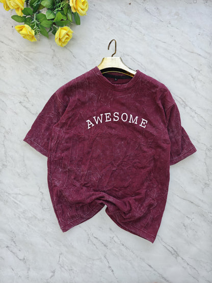 3 in 1 combo buy 3 pcs Random design Acid wash tshirts buy 500 only(Read description before ordering)
