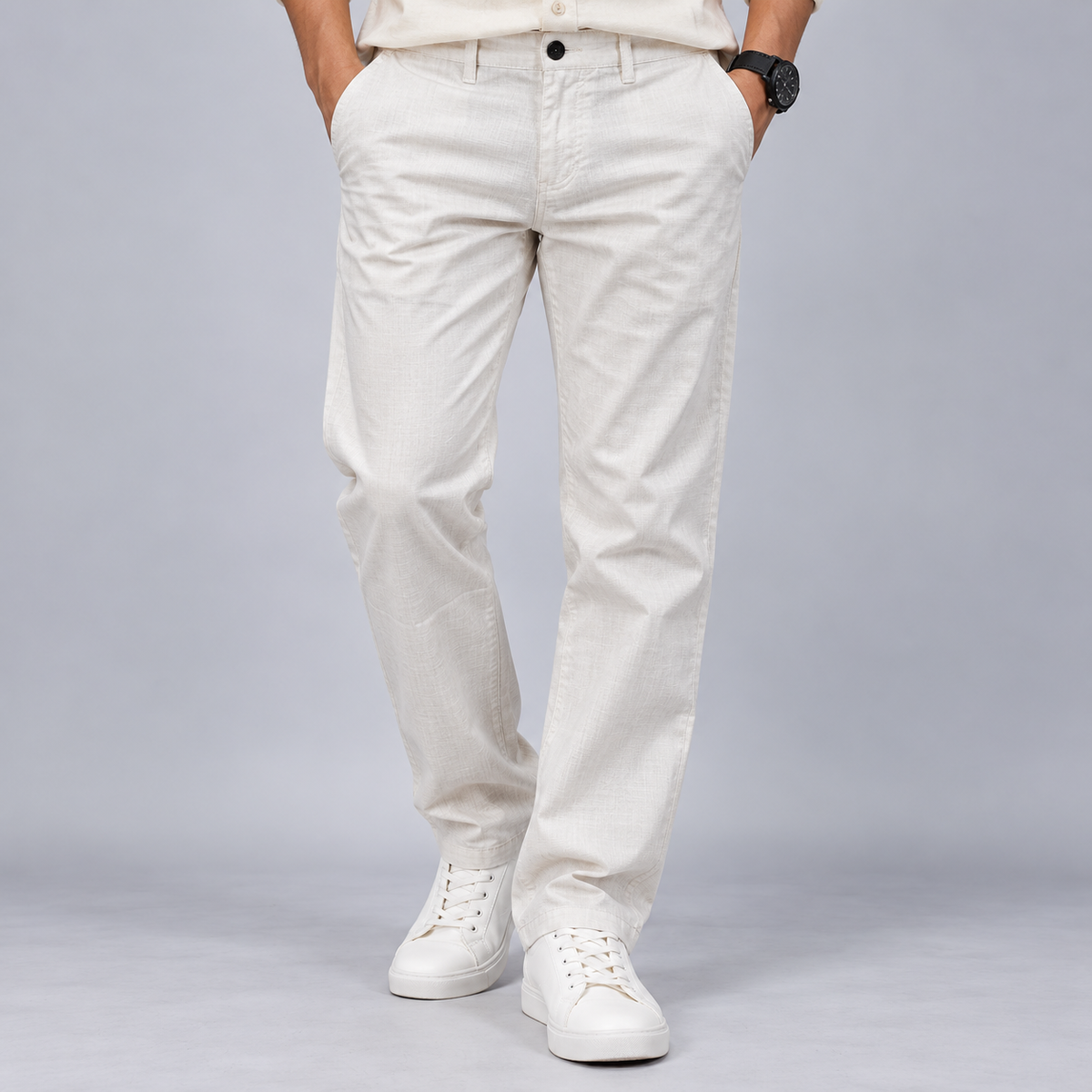 MFW Lenin texture chinos pants  buy 3 pant @ 1200