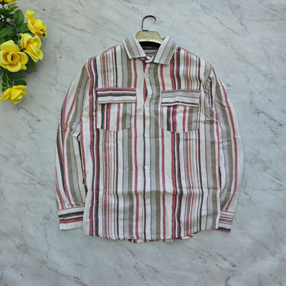 Mfw double pocket back printed Shirts single pcs @299 and Buy 4 pcs combo @999