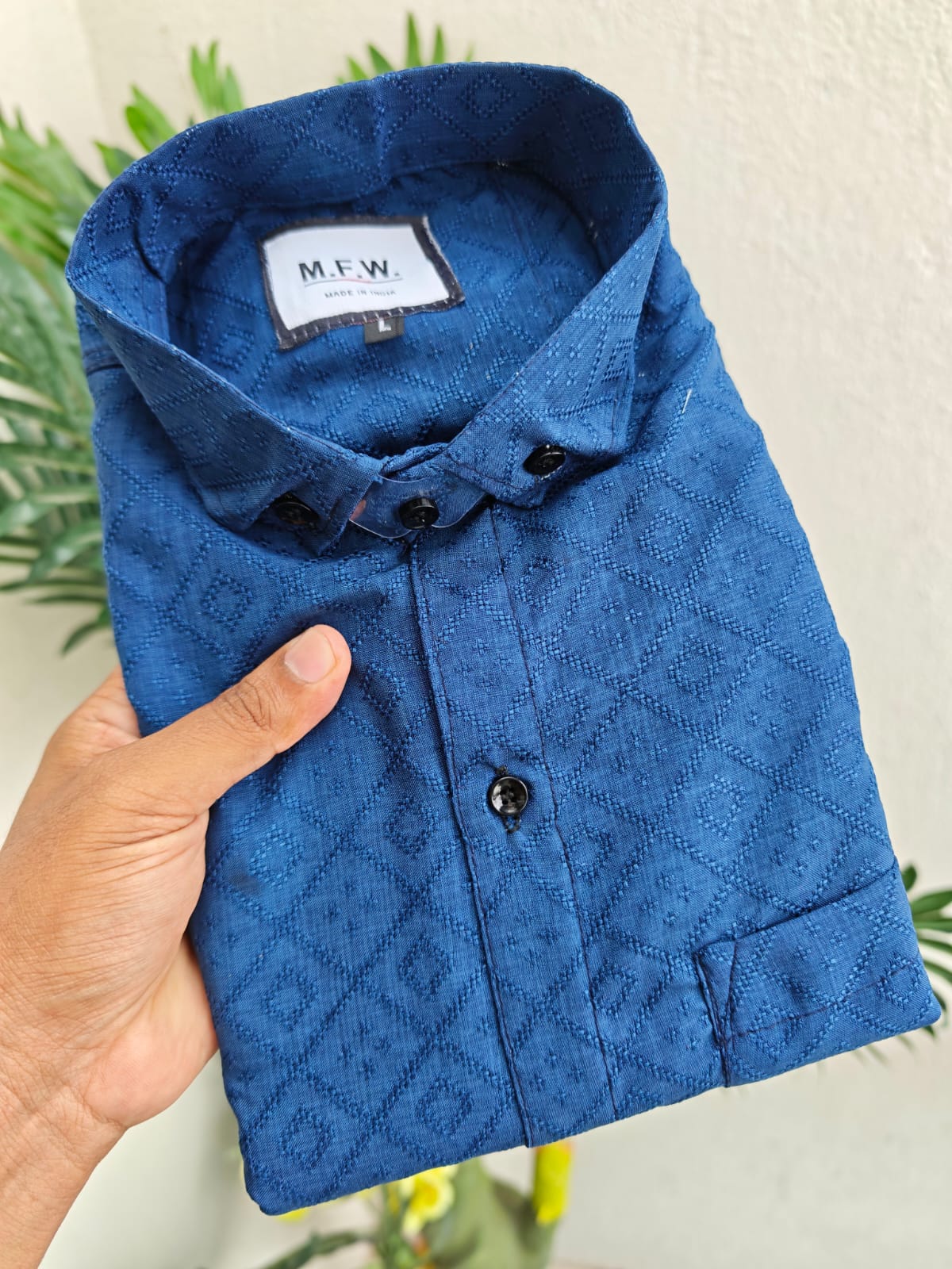 MFW Texture fabric shirts Single pcs @299 and Buy 4 pcs combo @999(D2)