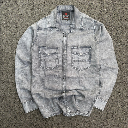 Men's Double pocket Denim Shirts single pcs @350 and Buy 3 pc combo @999