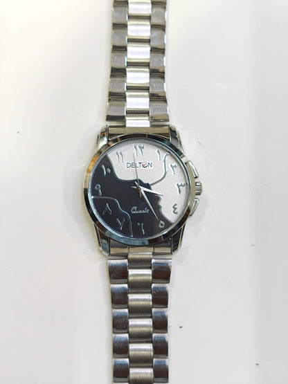 MFW Arabic Numeric style stainless Steel watch Buy @200rs (Black) R3
