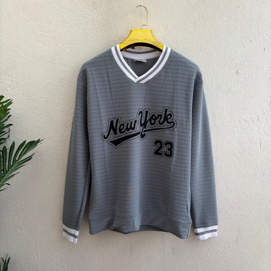 Full sleeve V neck premium  printed tshirt @249