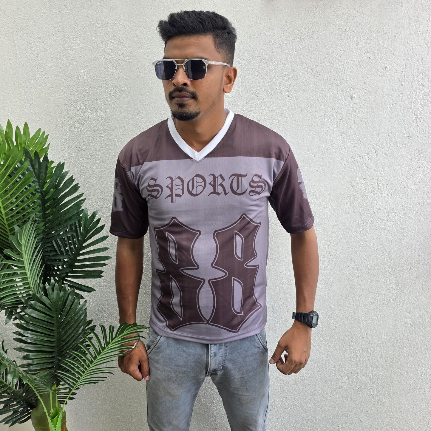 V Neck Drop shoulder Football jersey buy 3 pcs @499 and 1 pcs @199