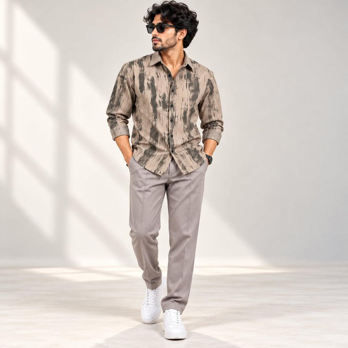 2 in 1 Combo Printed shirts + peanut polo fit pant buy @550 rs only