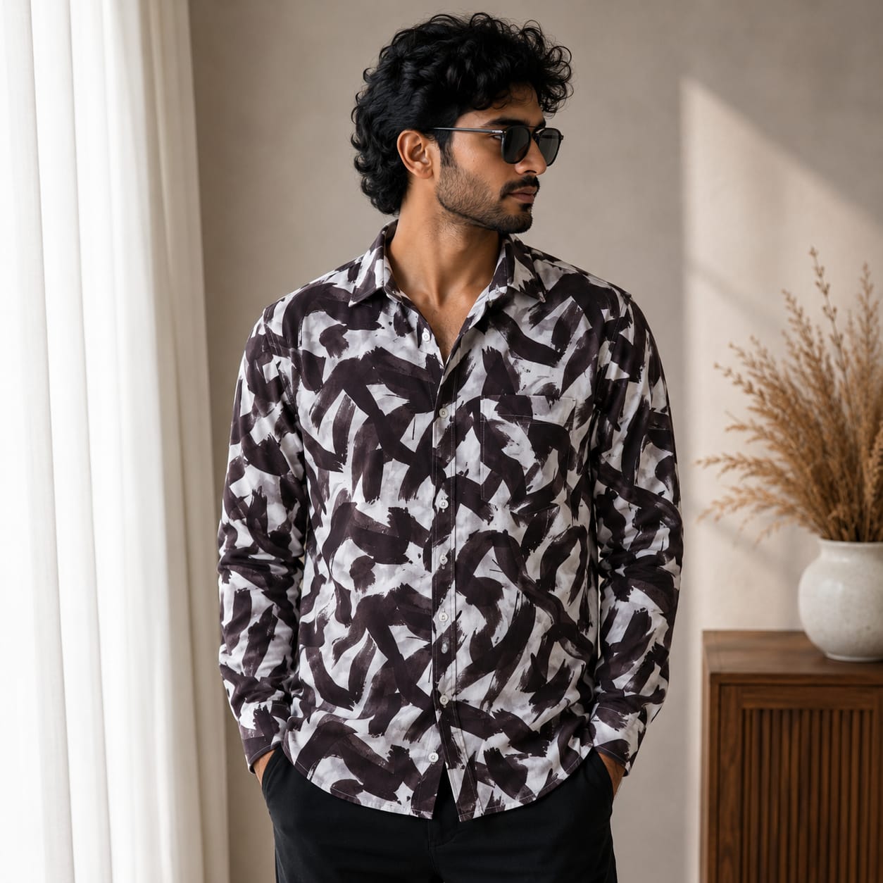 MFW Full sleeve viscose printed shirts Single pcs @299 and Buy 4 pcs combo @999