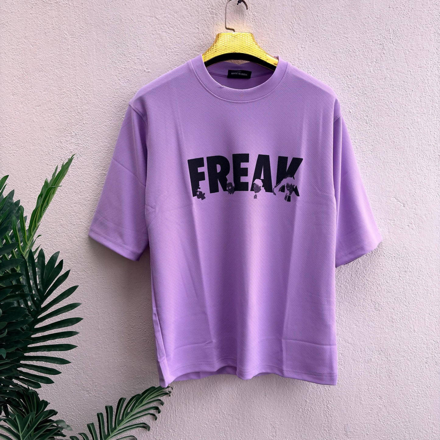 Freak design Round neck Front and back Printed droup shoulder Tshirt 1 pc @199 and 3 pcs @ 499