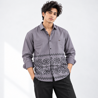 MFW border printed shirts Single pcs @299 and Buy 4 pcs combo @999 [D2]