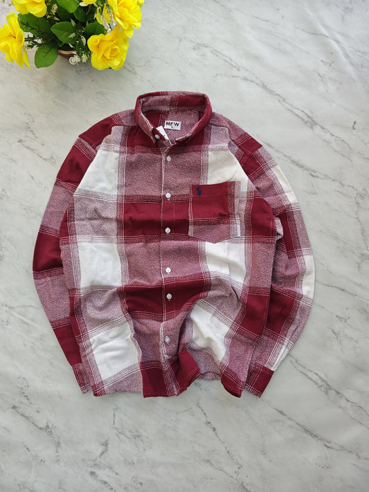 MFW baggy type checked full sleeve shirts Single pcs @299 and Buy 4 pcs combo @999