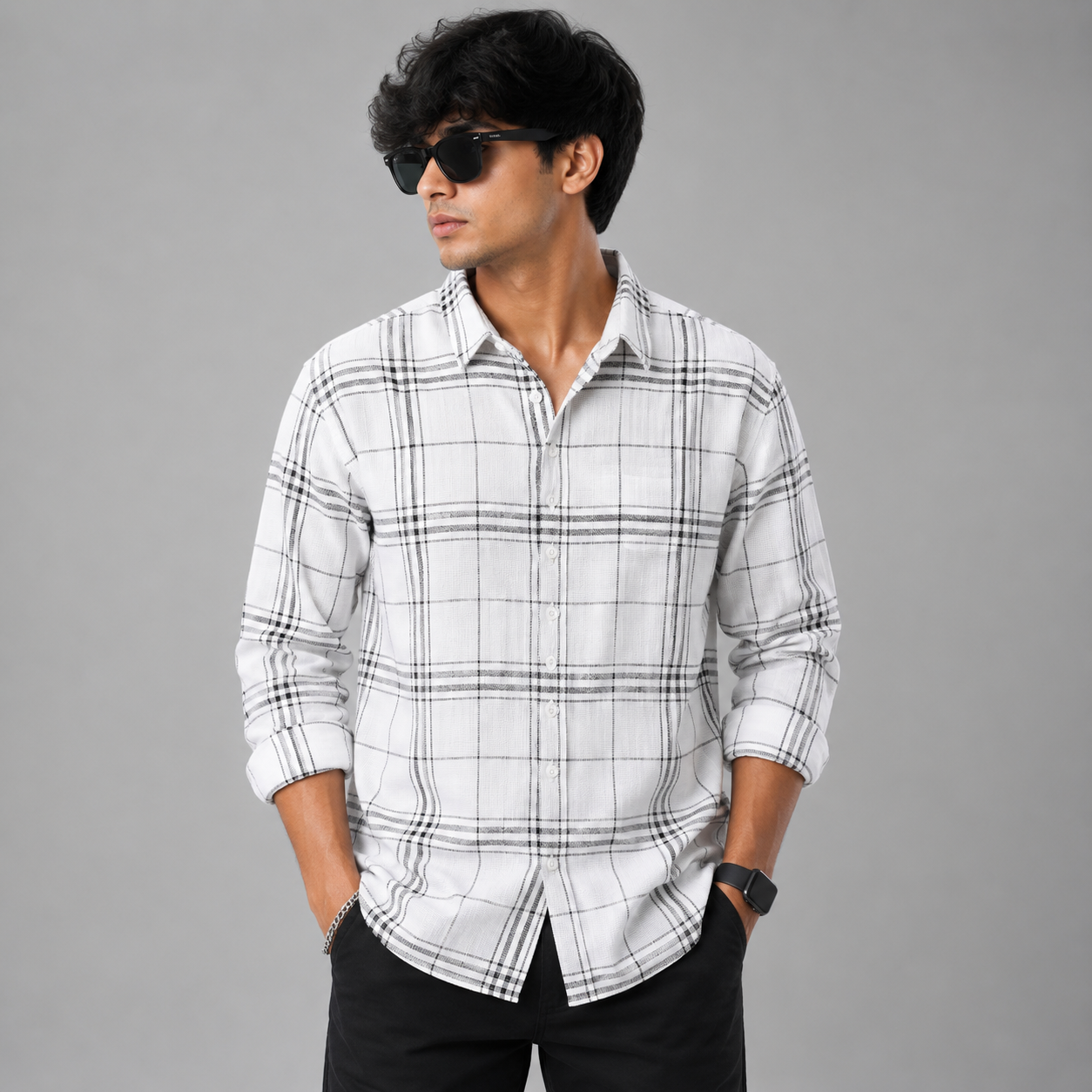MFW Grindal fabric full sleeve shirts Single pcs @299 and Buy 4 pcs combo @999